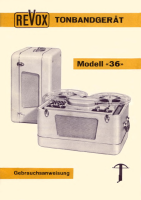 Revox A-36-Owners-Manual 